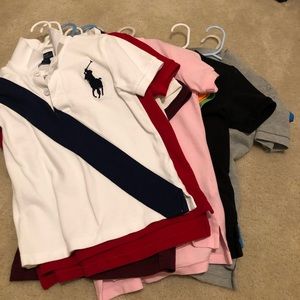 10 boys Polo Ralph Lauren polos!!
